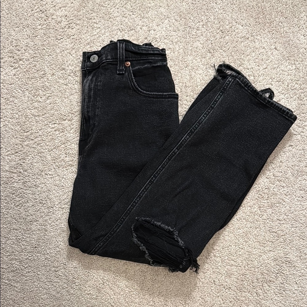 Abercrombie & Fitch Black Skinny Jeans